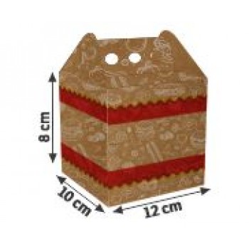 DELIVERY EMBALAGENS PARA DELIVERY PADRÃO KRAFT 250G HAMBURGUER MÉDIA 500 un.