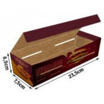 DELIVERY EMBALAGENS PARA DELIVERY PERSONALIZADAS KRAFT 250G ASSADOS GRELHADOS E PORCOES LAMINAÇÃO INTERNA Colorido frente - 100 un.