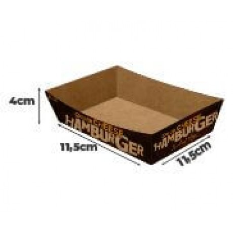 DELIVERY EMBALAGENS PARA DELIVERY PERSONALIZADAS KRAFT 250G BURRITO E TORTILHA MÉDIA Colorido frente - 250 un.