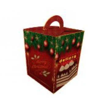 DELIVERY EMBALAGENS PARA DELIVERY PERSONALIZADAS KRAFT 250G TORTAS E BROWNIE LAMINAÇÃO INTERNA Colorido frente - 100 un.