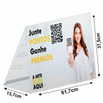 DISPLAYS TOPO DE BOMBA 627X950MM Colorido frente - 1 un.