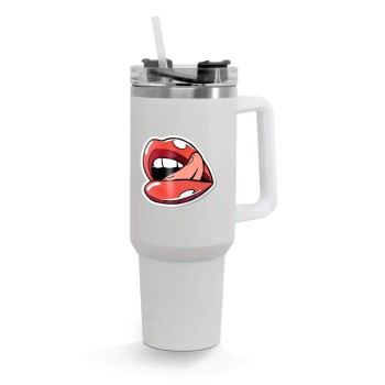 CANECA, COPOS E TAÇAS COPOS COPOS TÉRMICOS MODELO QUENCH PRO E DTF UV TAMPA ACRÍLICA 1200ML Colorido frente - 5 un.