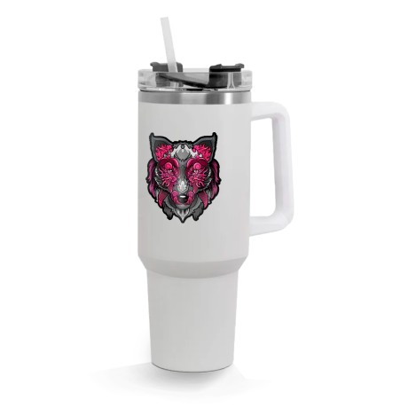 CANECA, COPOS E TAÇAS COPOS COPOS TÉRMICOS MODELO QUENCH PRO E DTF UV TAMPA ACRÍLICA 1200ML Colorido frente - 10 un.