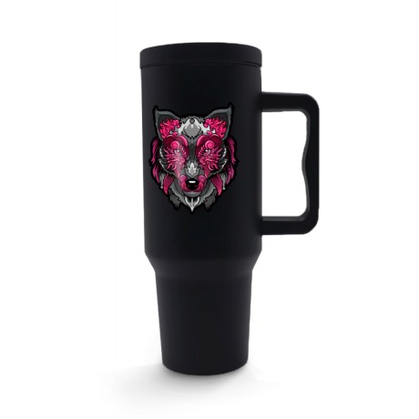 CANECA, COPOS E TAÇAS COPOS COPOS TÉRMICOS MODELO QUENCH PRO E DTF UV TAMPA LISA 1200ML Colorido frente - 10 un.