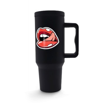 CANECA, COPOS E TAÇAS COPOS COPOS TÉRMICOS MODELO QUENCH PRO E DTF UV TAMPA LISA 1200ML Colorido frente - 5 un.