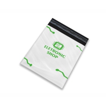 ENVELOPE DE SEGURANÇA 320X400MM Preto e branco frente - 500 un.