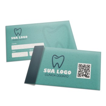 ENVELOPES ENVELOPES PERSONALIZADOS RECICLATO 90G ABA LATERAL 230X110MM Colorido frente - 250 un.