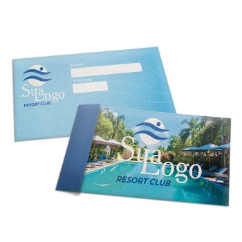 ENVELOPES ENVELOPES PERSONALIZADOS RECICLATO 90G ABA LATERAL 230X110MM Colorido frente - 1000 un.