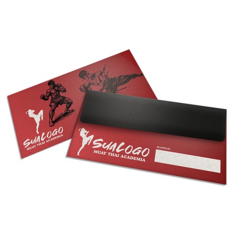 ENVELOPES ENVELOPES PERSONALIZADOS RECICLATO 90G CARTA 230X115MM Colorido frente - 50 un.