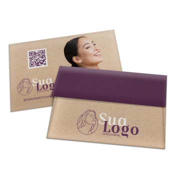 ENVELOPES ENVELOPES PERSONALIZADOS RECICLATO 90G COMERCIAL 167X105MM Colorido frente - 1000 un.