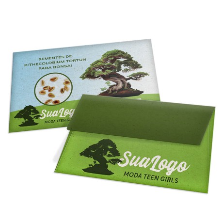 ENVELOPES ENVELOPES PERSONALIZADOS RECICLATO 90G MINI 122X77MM Colorido frente - 250 un.