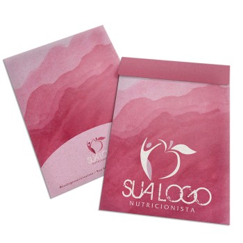 ENVELOPES ENVELOPES PERSONALIZADOS RECICLATO 90G SACO 250X350MM Colorido frente - 250 un.