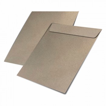 ENVELOPES PADRÃO KRAFT 80G MEIO SACO 166X240MM 250 un.