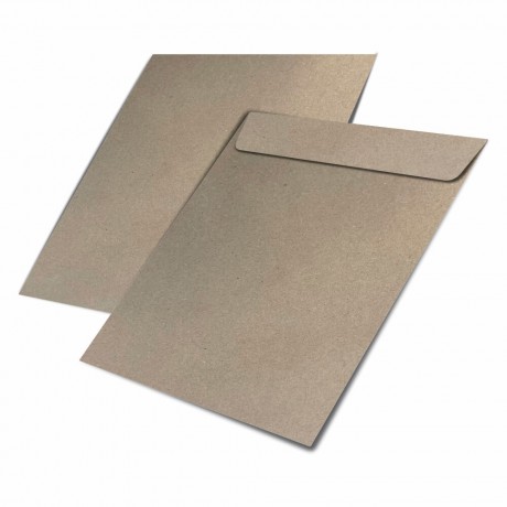 ENVELOPES PADRÃO KRAFT 80G MEIO SACO 166X240MM 100 un.