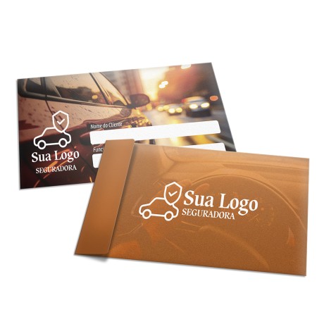 ENVELOPES PERSONALIZADOS APERGAMINHADO 90G ABA LATERAL 230X110MM Colorido frente - 500 un.