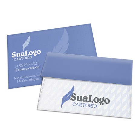 ENVELOPES PERSONALIZADOS APERGAMINHADO 90G COMERCIAL 167X105MM Colorido frente - 25 un.