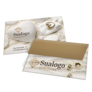 ENVELOPES PERSONALIZADOS APERGAMINHADO 90G MINI 122X77MM Colorido frente - 10 un.