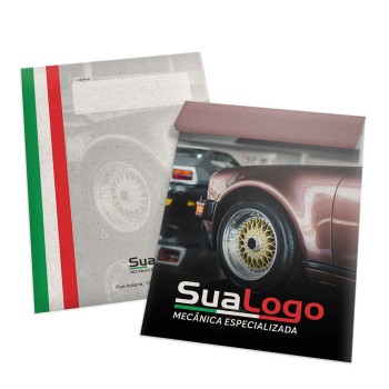 ENVELOPES PERSONALIZADOS RECICLATO 90G MEIO SACO 166X240MM Colorido frente - 25 un.