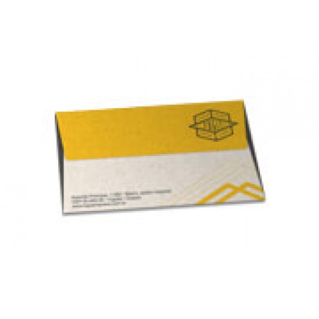 ENVELOPES PERSONALIZADOS RECICLATO 90G MINI 122X77MM Colorido frente - 500 un.