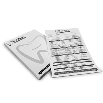 FICHA APERGAMINHADO 180G 300X210MM Preto e branco frente e verso - 1000 un.