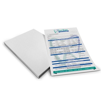FICHA APERGAMINHADO 180G 300X210MM Colorido frente - 1000 un.
