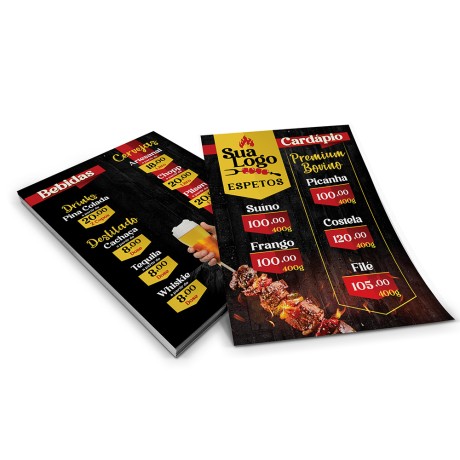 FICHA APERGAMINHADO 180G 310X450MM Colorido frente e verso - 500 un.