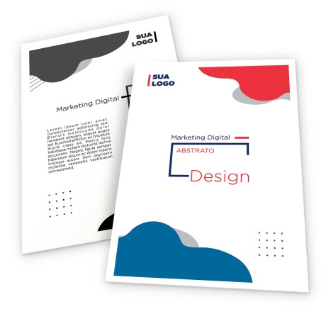 FOLHAS AVULSAS COUCHÊ COUCHÊ 300G Colorido frente e preto e branco verso - 5 un.