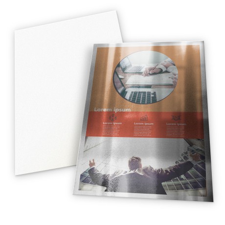 FOLHAS AVULSAS PAPEIS ESPECIAIS METALIZADO FRENTE 250G