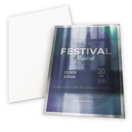 FOLHAS AVULSAS PAPEIS ESPECIAIS METALIZADO FRENTE 250G