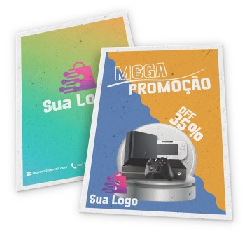FOLHAS AVULSAS PAPEIS ESPECIAIS RECICLATO 250G Colorido frente e verso - 25 un.