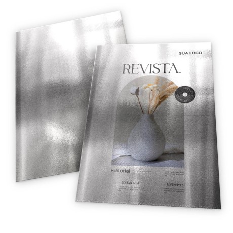 FOLHAS AVULSAS PAPEIS ESPECIAIS SILVER LUX 300G