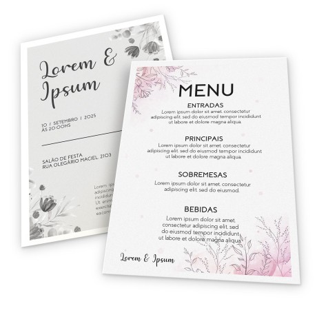 FOLHAS AVULSAS PAPEIS ESPECIAIS SUPREMO 255G Colorido frente e preto e branco verso - 1 un.