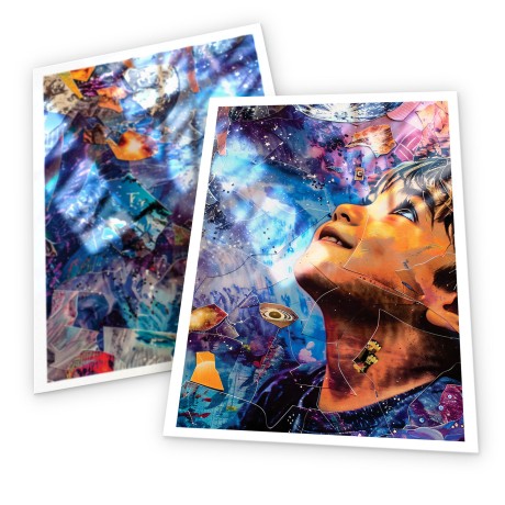 FOLHAS AVULSAS PVC PVC PREMIUM 0,50MM Colorido frente e verso - 5 un.