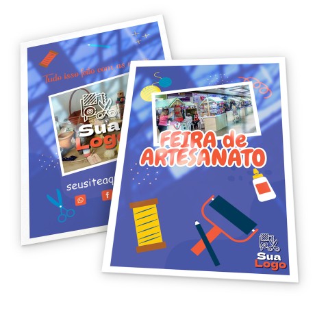 FOLHAS AVULSAS PVC PVC PREMIUM 0,50MM Colorido frente e verso - 10 un.