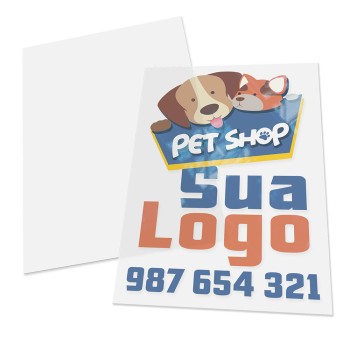 FOLHAS AVULSAS PVC PVC TRANSLÚCIDO 0,30MM Colorido frente - 10 un.