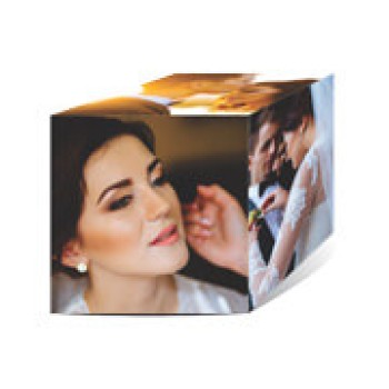 FOTO PRODUTOS FOTO CUBO COUCHÊ 300G SEM LAMINAÇÃO E SEM VERNIZ SEM VERNIZ Colorido frente - 5 un.