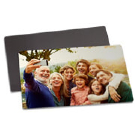 FOTO PRODUTOS FOTO IMÃS PAPEL FOTOGRÁFICO 210G 135X90MM Colorido frente - 20 un.