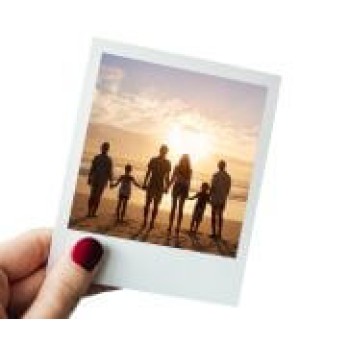 FOTO PRODUTOS IMPRESSÃO DE FOTOS MODELO POLAROID 100X75MM Colorido frente - 36 un.