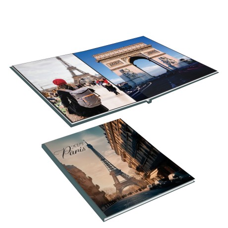 FOTOLIVROS OU PHOTOBOOKS TRADICIONAL 12 PÁGINAS 20X25CM Colorido frente e verso - 1 un.