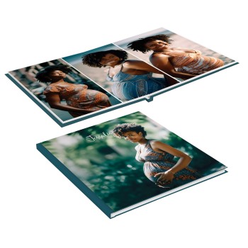 FOTOLIVROS OU PHOTOBOOKS TRADICIONAL 24 PÁGINAS 15X21CM Colorido frente e verso - 1 un.