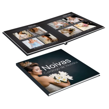 FOTOLIVROS OU PHOTOBOOKS TRADICIONAL 36 PÁGINAS 15X15CM Colorido frente e verso - 1 un.