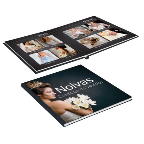 FOTOLIVROS OU PHOTOBOOKS TRADICIONAL 36 PÁGINAS 15X15CM Colorido frente e verso - 1 un.