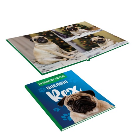 FOTOLIVROS OU PHOTOBOOKS TRADICIONAL 36 PÁGINAS 15X21CM Colorido frente e verso - 1 un.