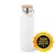 GARRAFAS E SQUEEZES PADRÃO SQUEEZE DE AÇO INOX MODELO RAGNAR COM PAREDE DUPLA 570ML BRANCA