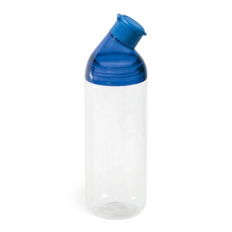 GARRAFAS E SQUEEZES PADRÃO SQUEEZE DE TRITAN MODELO ZANNY COM ARGOLA 900ML TAMPA AZUL ROYAL 5 un.