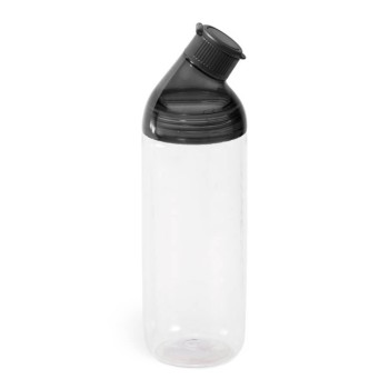 GARRAFAS E SQUEEZES PADRÃO SQUEEZE DE TRITAN MODELO ZANNY COM ARGOLA 900ML TAMPA PRETA 1 un.