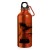 GARRAFAS E SQUEEZES PERSONALIZADO SQUEEZE DE ALUMÍNIO ERALD COM MOSQUETÃO 500ML LARANJA
