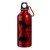 GARRAFAS E SQUEEZES PERSONALIZADO SQUEEZE DE ALUMÍNIO ERALD COM MOSQUETÃO 500ML VERMELHA