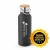 GARRAFAS E SQUEEZES SQUEEZE DE AÇO INOX TÉRMICA MODELO RAGNAR COM PAREDE DUPLA 570ML PRETA