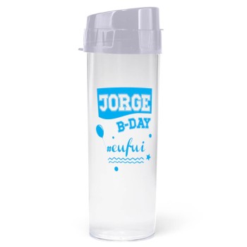 GARRAFAS E SQUEEZES SQUEEZE DE PS MODELO ACQUA BIO 480ML TRANSPARENTE 1000 un.